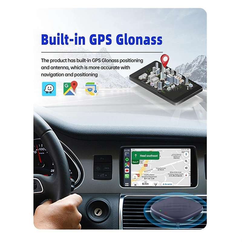 Carplay Mini Ai Box Wireless CarPlay Android 13 8+128G Auto Multimedia Player 4GLTE WIFI Audio GPS f