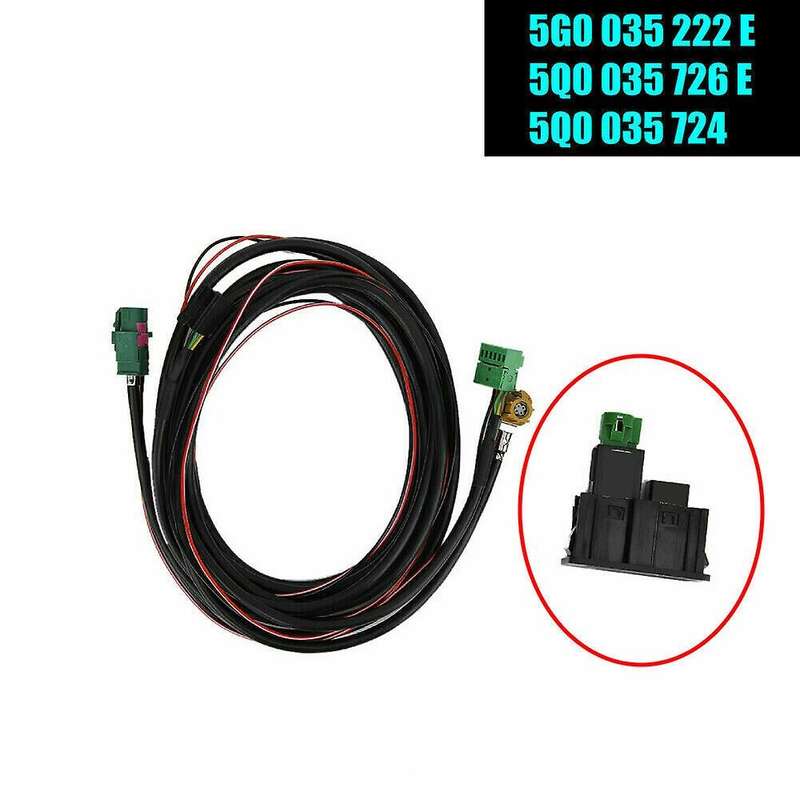 CARPLAY USB AUX CarPlay USB Install Plug Socket Harness for Golf 7 MK7 5QD035762E/J 5G0035222F /E 5G