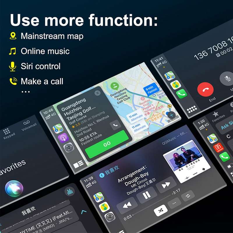 Carplay Ai Box Wireless In The Car Intelligent System for Carplay Wireless Dongle Usb Adapter