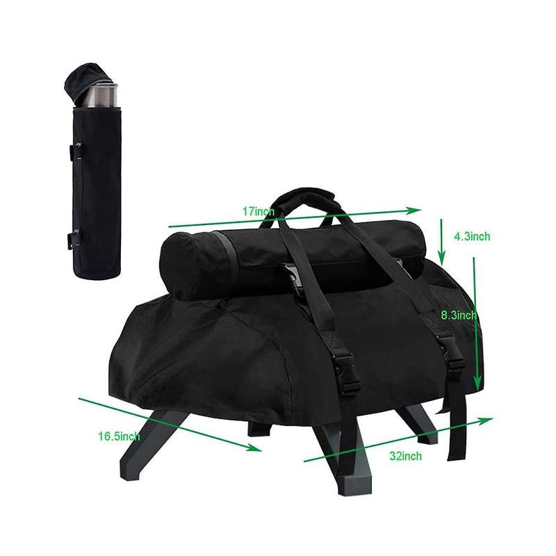 Carry Cover for 12 with Bag, Waterproof Pizza Oven Cover for 12 Outdoor Pizza Oven Accessories