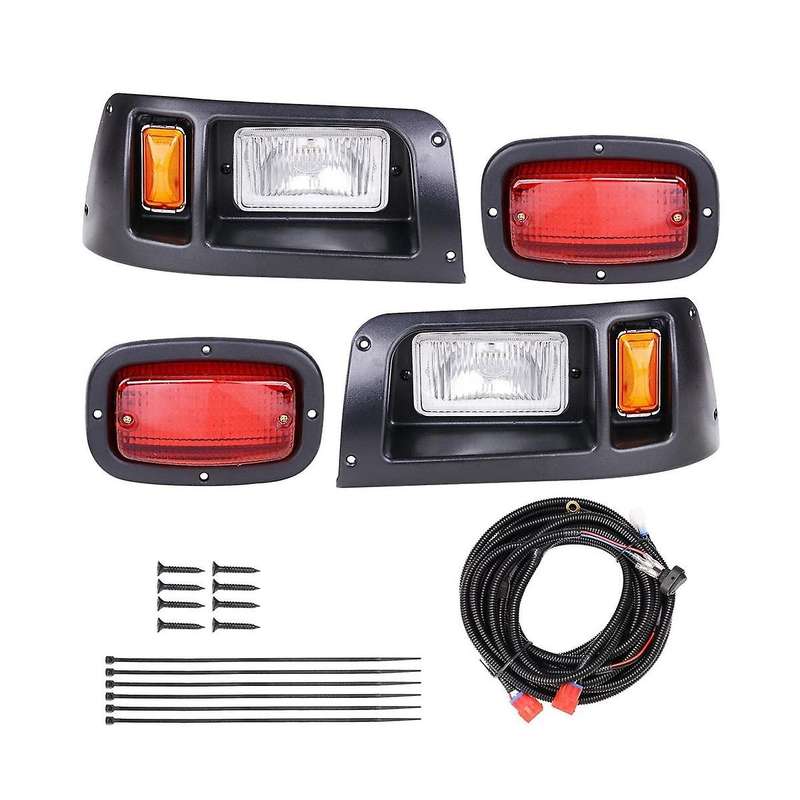 Cart Halogen Light Kit Taillights/Headlight Bar Wiring for Club Car 1993+