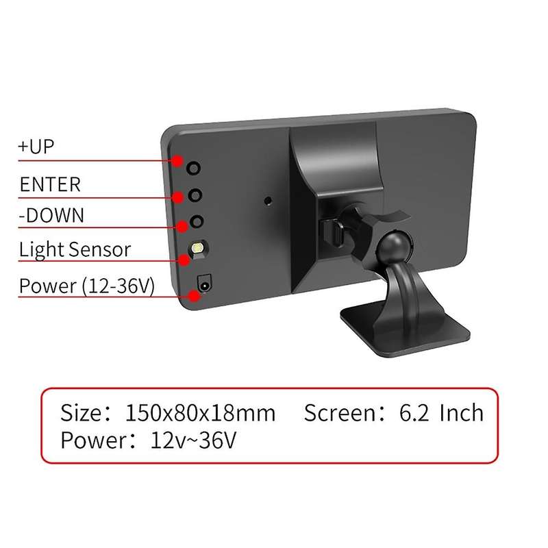 Cars GPS HUD Heads UP Display Digital Speedometer with LED Screen Speed Projector for Cars & Other V