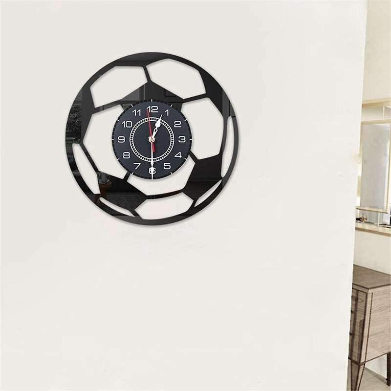 Cartoon Football Clock Fashion Simple Wall Clock Living Room Bedroom Wall Quartz Clock Wall Clock