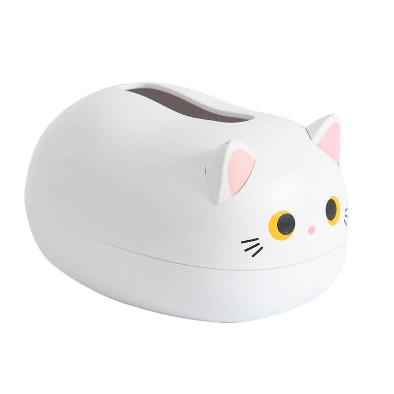 Cartoon Cat Tissue Box Multifunctional Storage Ornaments Home Decoration Bathroom Kitchen Home Stora