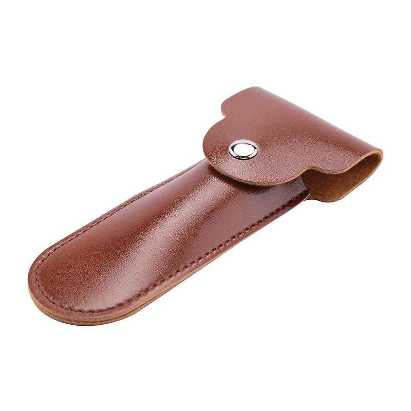 Case Travel Holder Manual Double Edge Safety Razors Container PU Leather Bag