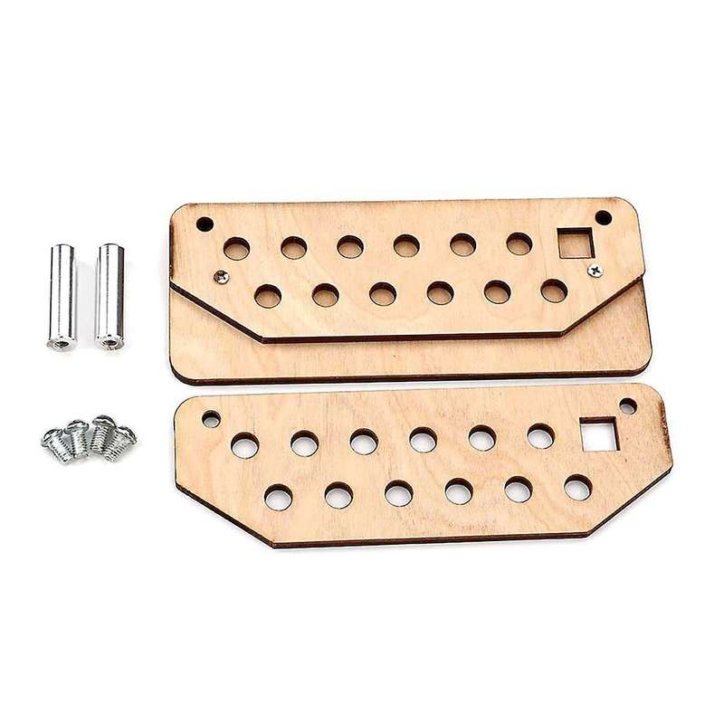 Carving Storage Rack Multi Hole Organizer Wooden Rack for Carving Tools