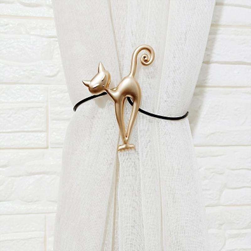 Cat Shape Strong Curtain Tiebacks Belts Ropes Curtain Holdback Curtain Rods Accessoires Curtain Rin
