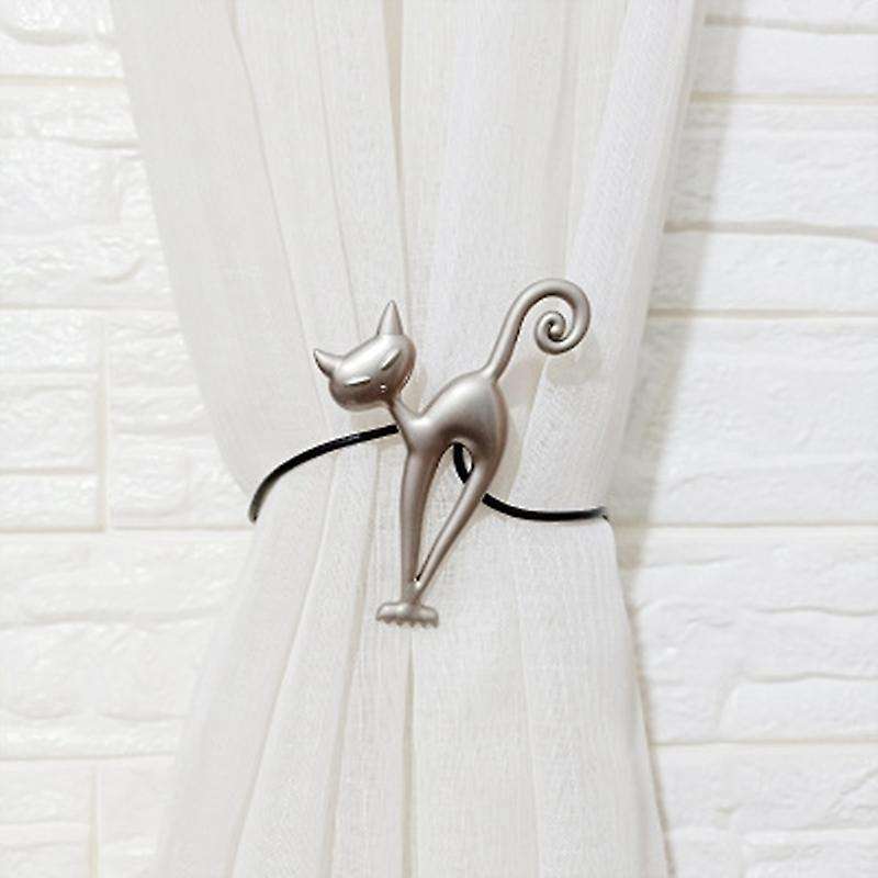 Cat Shape Strong Curtain Tiebacks Belts Ropes Curtain Holdback Curtain Rods Accessoires Curtain Rin