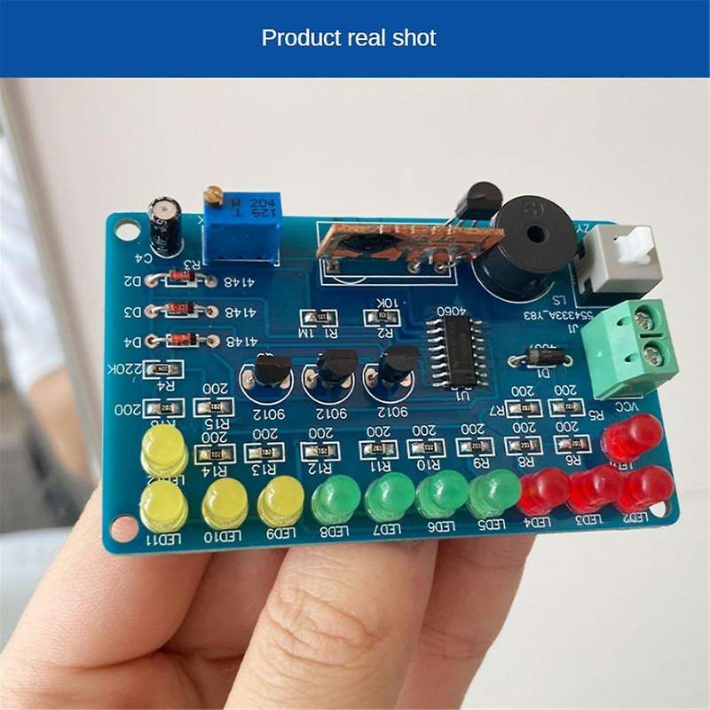CD4060 SMD Music Lantern Circuit Kit Music Light Circuit Board Electronic DIY Skill Training In-Line