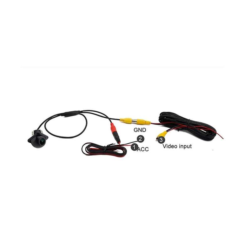 Ccd Fisheye Lens Car Camera Rear View Wide Angle Reversing Backup Camera Hd Night Vision Auto Parki