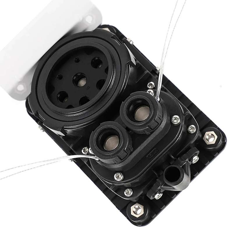 Ccs Type 2 Ev Female Combo 2 Socket 1000v 62196-3 Electric Car Fast Charging Dc150a 850v Dc