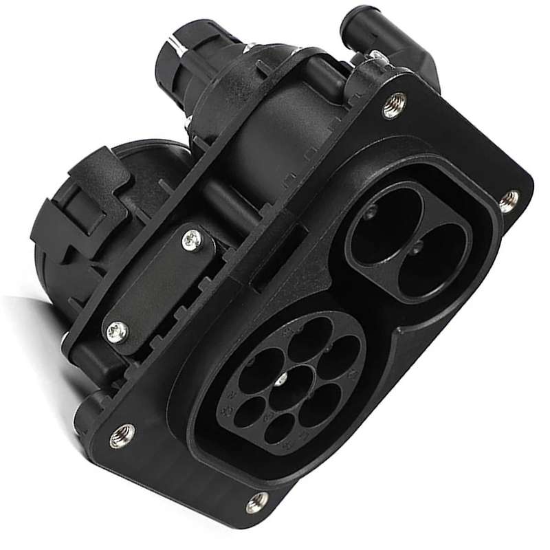 Ccs Type 2 Ev Female Combo 2 Socket 1000v 62196-3 Electric Car Fast Charging Dc150a 850v Dc
