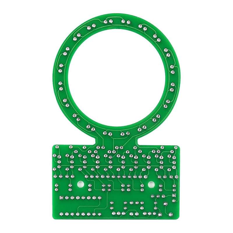 CD4017 Ring Gradient Led Water Lamp Diy Electronic Kit Fun Welding Production Parts for Traning and