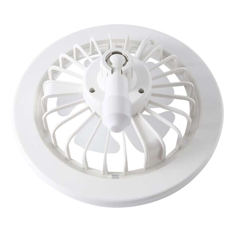 Ceiling Fan with Light and Control E27 Ceiling Fan Cooling Electric Fan Lamp Chandelier for Room Hom