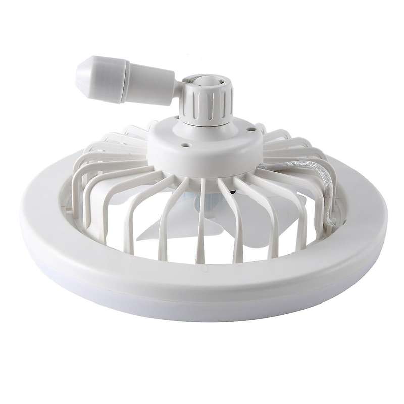 Ceiling Fan with Light and Control E27 Ceiling Fan Cooling Electric Fan Lamp Chandelier for Room Hom
