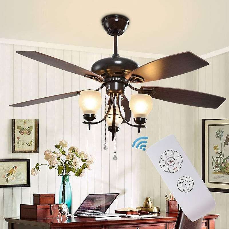 Ceiling Fan Remote Control Kit, Small Size Universal Ceiling Fans Light Remote, Speed, Light & Timin
