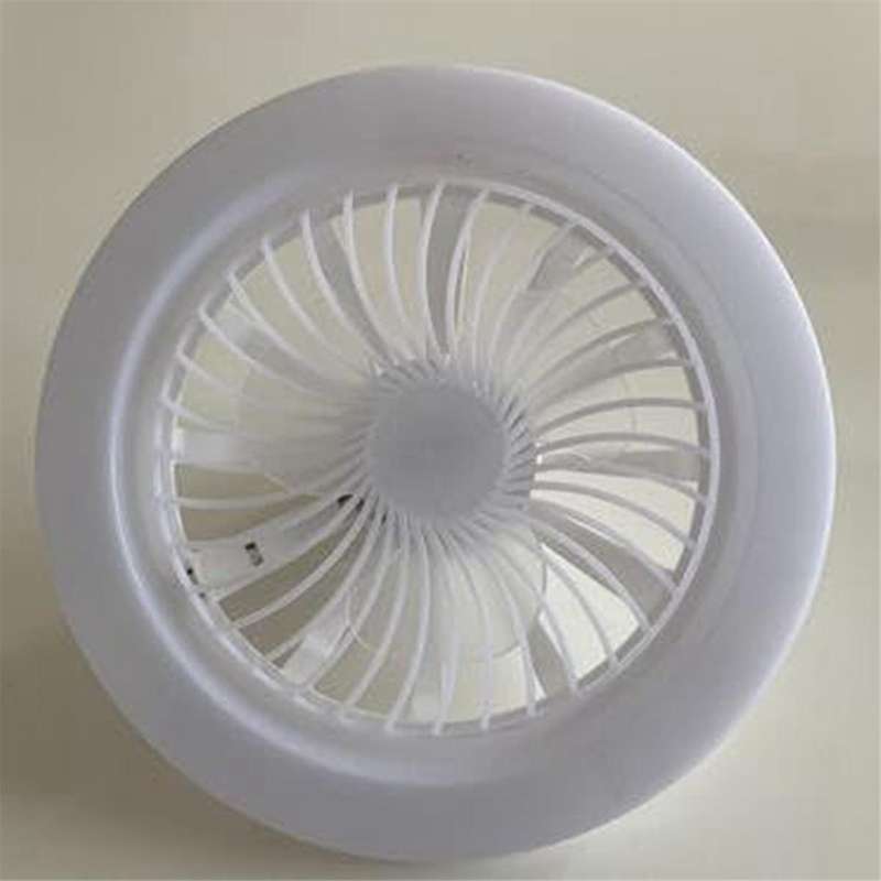 Ceiling Fan with Lights Low Profile Flush Mount Ceiling Fan E27 Bedroom Fan Light Smart Electric Fa