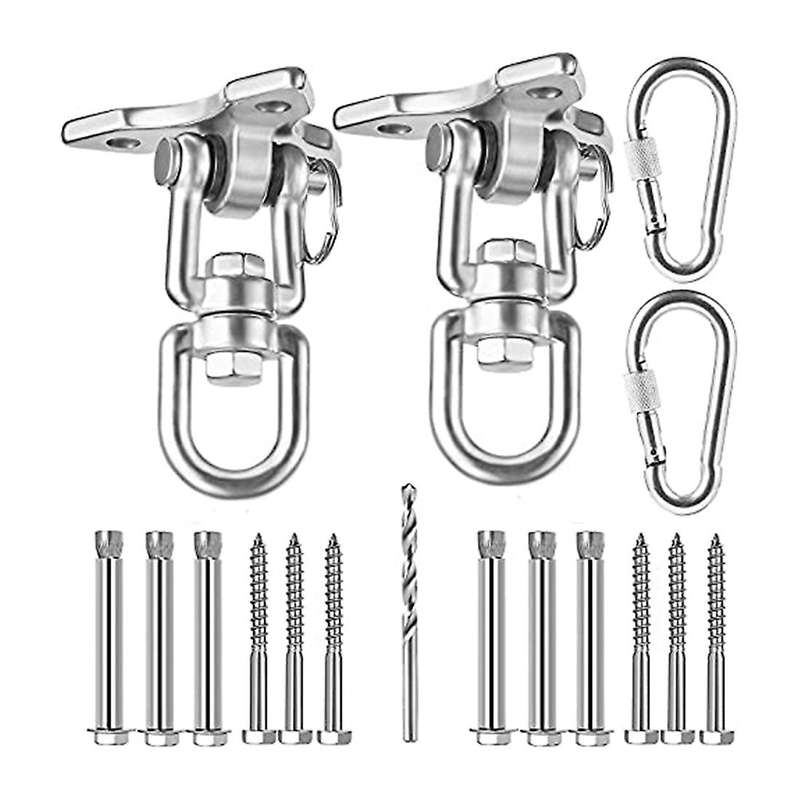 Ceiling Hook Hanging Chair 360 Rotate Ceiling Hook Suspension Swing Load 450KG Capacity,for Sandbag,