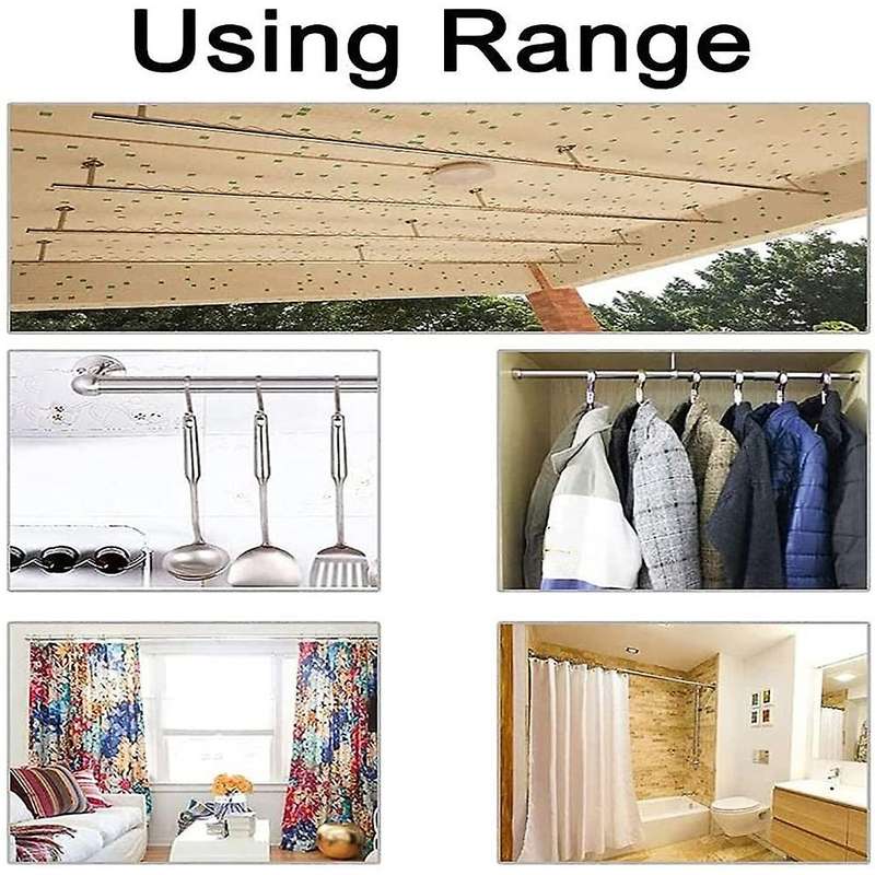 Ceiling-mount Bracket, Pipe Bracket, 32mm Dia, Rod Lever Support Holder Pipe Flange Socket 2pcs(100