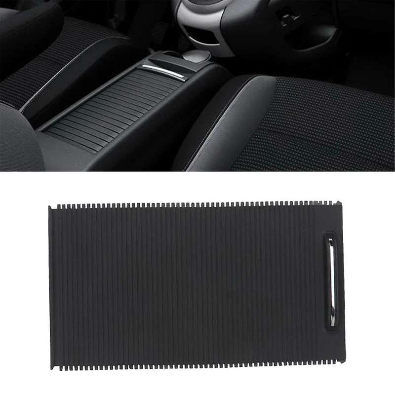 Center Armrest Box Cover Plate Cup Holder Pull Curtain Cup Holder Pull for Berlingo Partner 2008-201