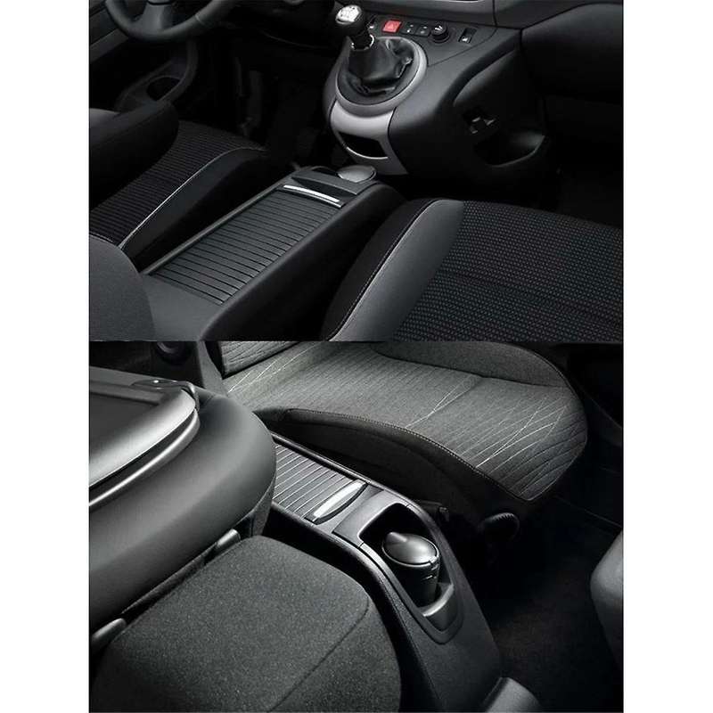 Center Armrest Box Cover Plate Cup Holder Pull Curtain Cup Holder Pull for Berlingo Partner 2008-201