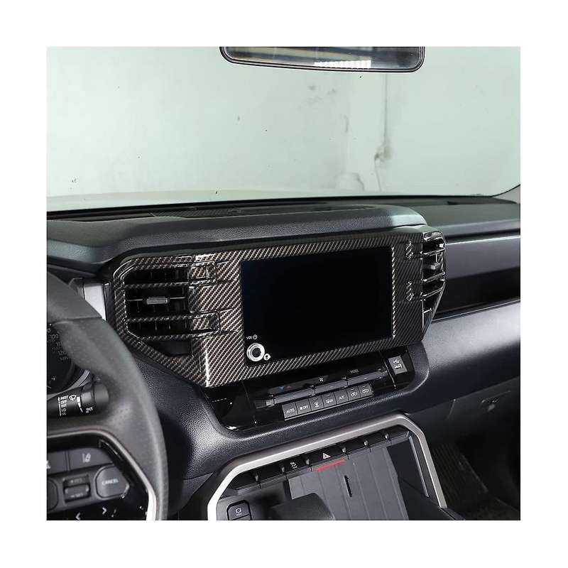 Center Console Air Condition Outlet Vent Cover Trim for 2022 2023 Interior Accessories - Abs Carbon