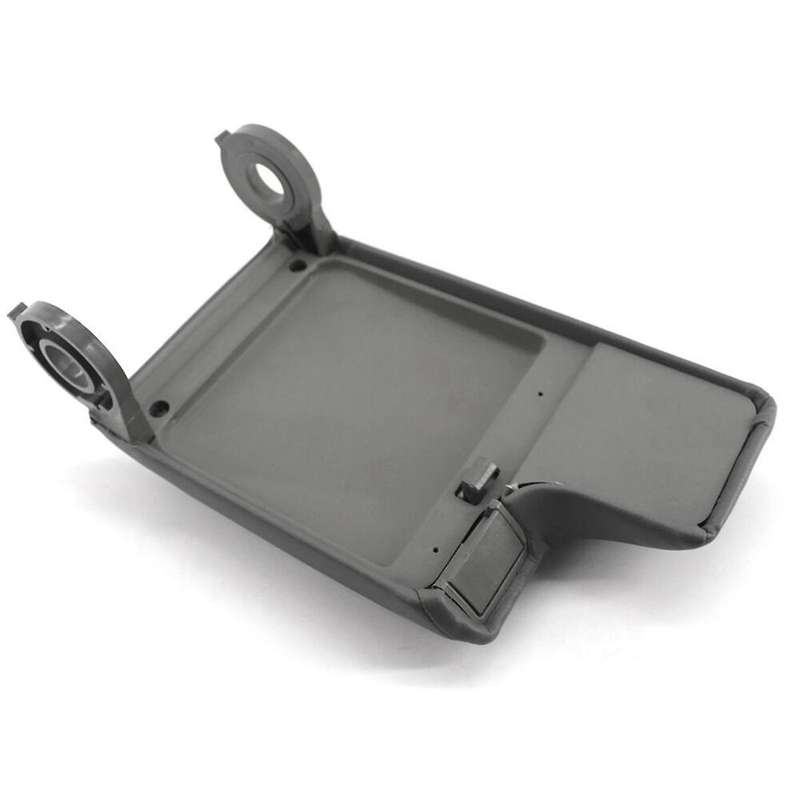 Center Armrest Cover Console Lid Gray for E46 98-06 Fiber Leather & Plastic