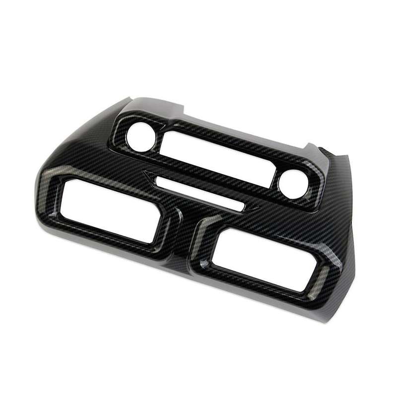 Center Console Air Vent Cover Trim for 2024 Interior Accessories Carbon Fiber