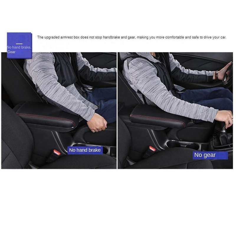 Center Console Armrest Box Lengthen Pad Box Protection Cover for Toyota Corolla Cross 2019-2022 Inte