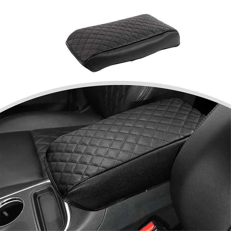 Center Console Armrest Box Cover Armrest Protector Pad Interior Accessories for Durango 2011-2023