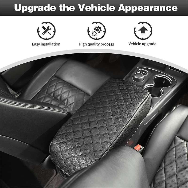 Center Console Armrest Box Cover Armrest Protector Pad Interior Accessories for Durango 2011-2023