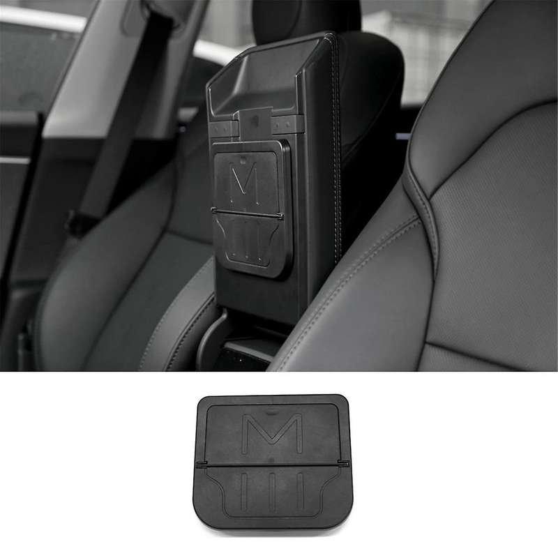 Center Console Armrest Hidden Storage Box One-touch Hidden Storage Box for Model 3 2024 Accessories