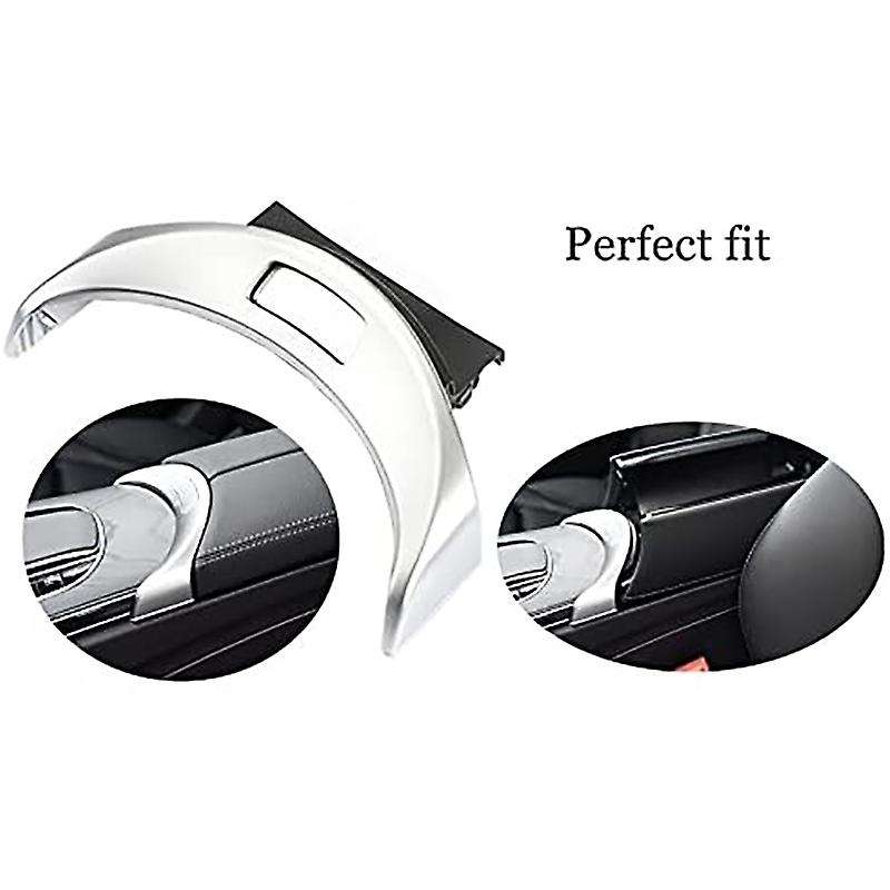 Center Console Armrest Storage Box Button Switch Cover for W205 C180 C200 C260 C300 GLC260 GLC300, 2