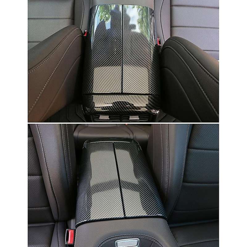 Center Console Armrest Panel Cover Trim for GLS Class W167 V167 X167 GLE350 GLE450 2020 2021+ Carbon