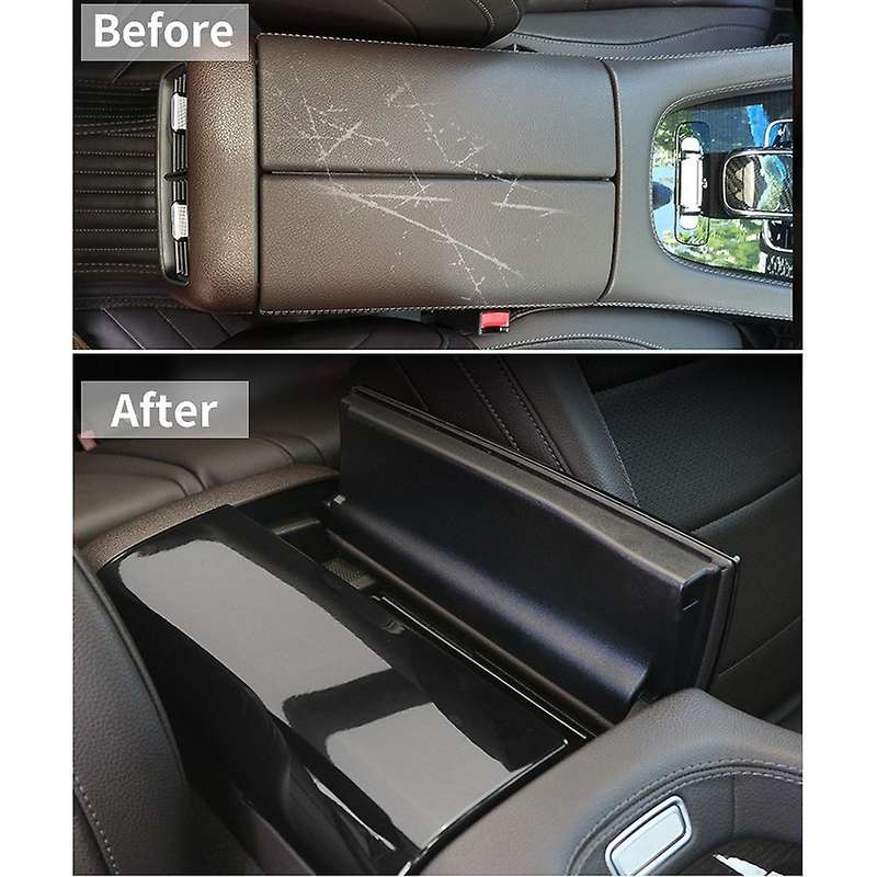 Center Console Armrest Panel Cover Trim for GLS Class W167 V167 X167 GLE350 GLE450 2020 2021+ Carbon