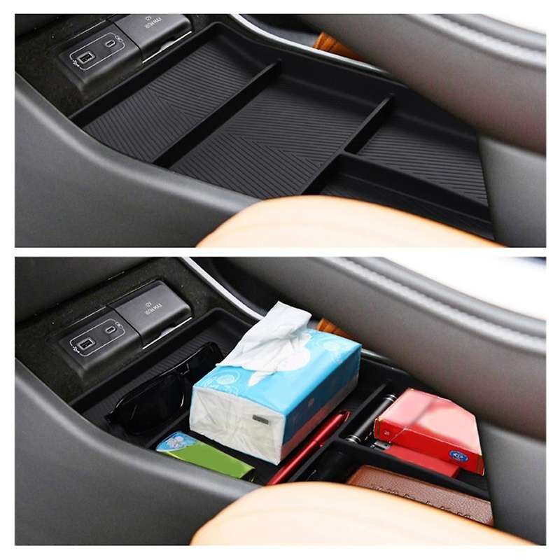 Center Console Armrest Storage Box for Xpeng G9 Car Central Lower Layer Storage Tray Organizer Acces