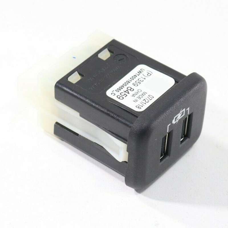 Center Console Auxiliary Jack Dual USB Charging Interface Port for Regal Enclave Acadia XT5 Bolt