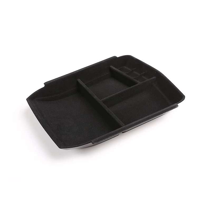 Center Console Bottom Storage Tray for XT5 2016-2023 XT6 2020-2023 Flocked Organizer Storage Box Ac