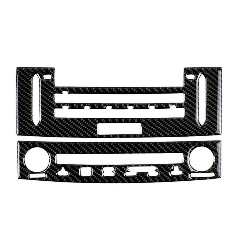 Center Console CD Panel Decoration for IS250 IS350 2014-2018 Carbon Fiber Switch Board Sticker Frame