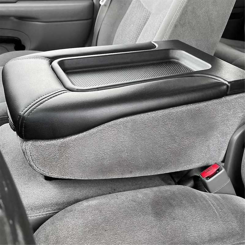 Center Console Cover Fit for 99-07 Lid Armrest Latch Black 19127364