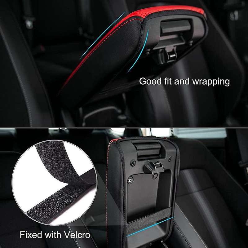Center Console Cover for 11Th Gen 2022 PU Leather Armrest Box Cover Pad Storage Organizer Accessorie