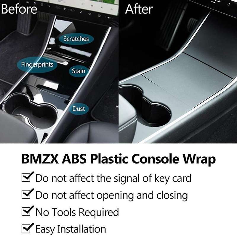 Center Console Cover Car Sticker Cup Holder Patch Front Drain Cup Holder Patch for