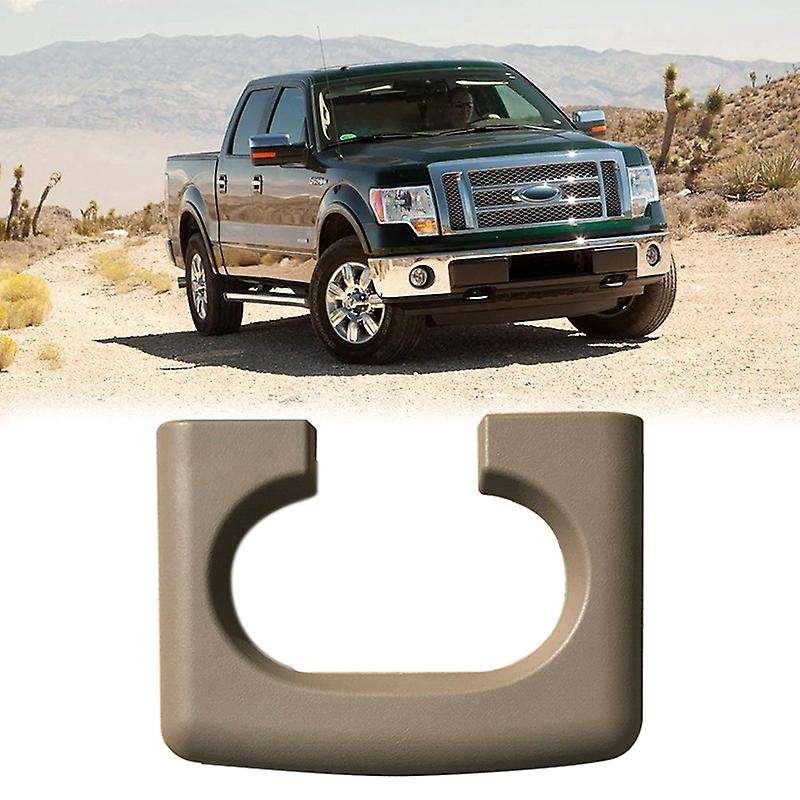 Center Console Cup Holder Armrest Pad Center Console Parts Replacement Tan for 2004-2014