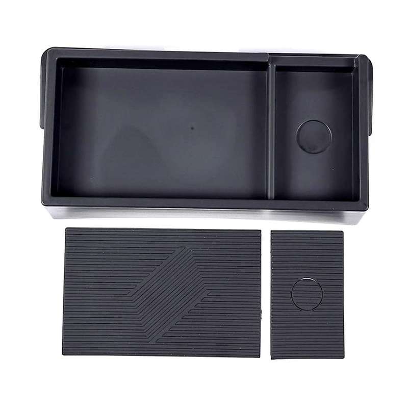 Center Console Dash Storage Tray for ID.7 ID7 2024 Car Navigation Screen Rear Storage Box Organizer