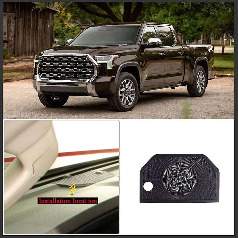 Center Console Dashboard Horn Speaker Cover Trim for Sequoia 2022-2024 Interior Accessories