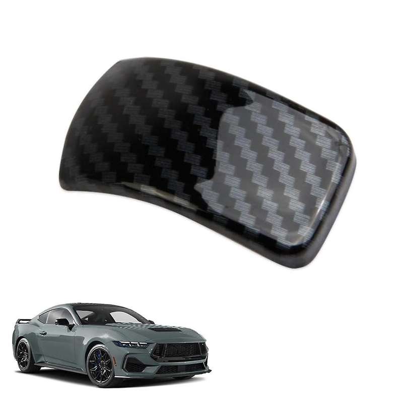 Center Console Gear Shift Head Cover Trim for 2024 Interior Accessories Carbon Fiber