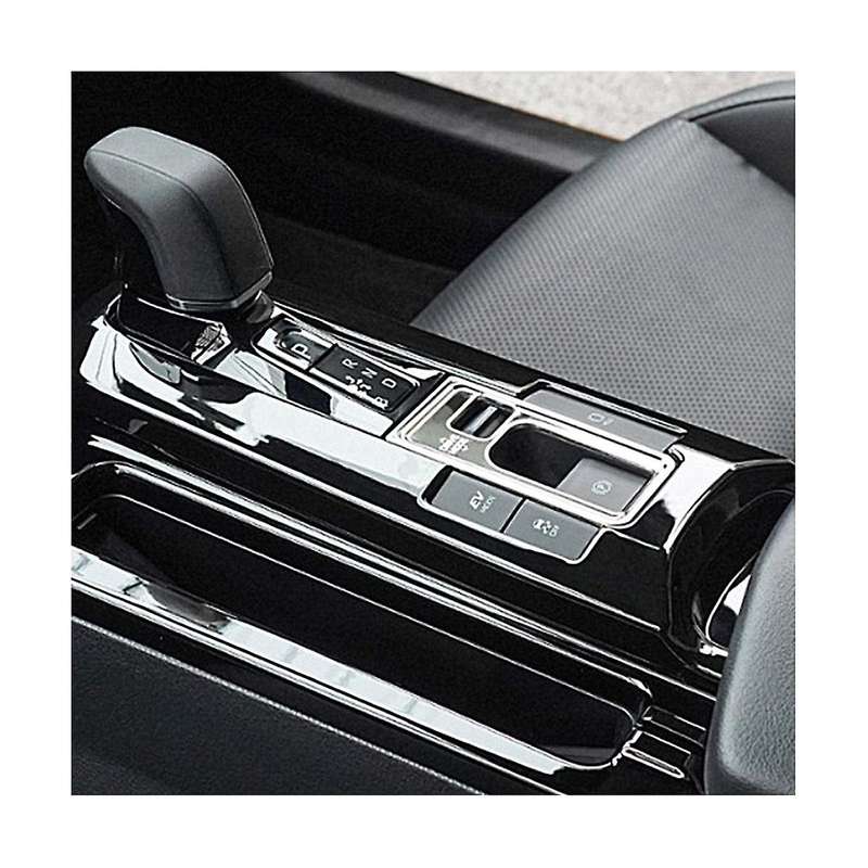 Center Console Gear Shift Panel Cover Trim for Prius 60 2023 Accessories - Black