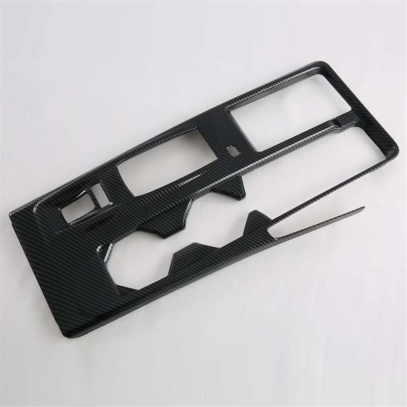 Center Console Gear Shift Panel Cover Trim for 9th 2024 2025 Accessories Carbon Fiber
