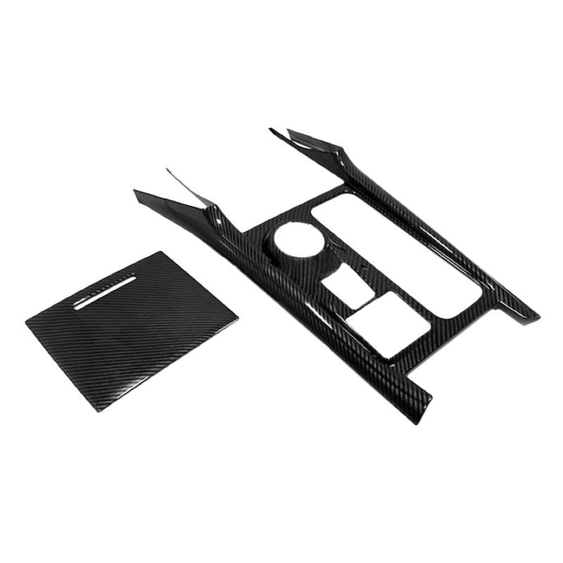 Center Console Gear Shifter Cup Panel Decoration Sticker Trim for Explorer U625 2020 2021 Matte Silv