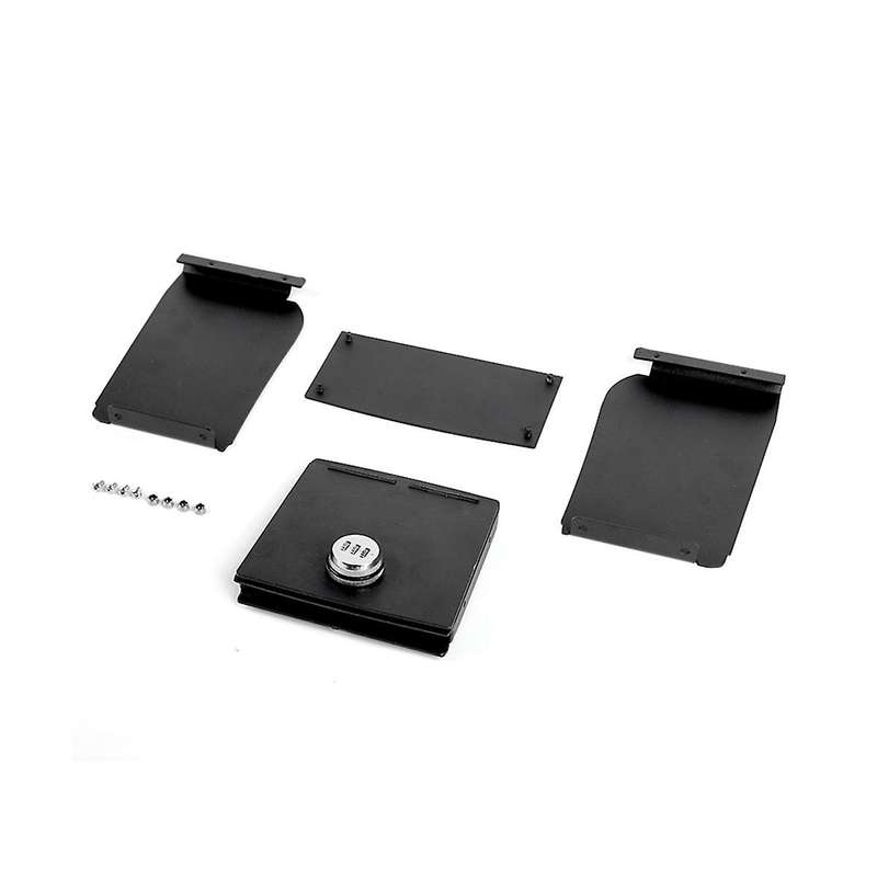 Center Console Lock Safe Box for 2011-2017 Wrangler JK Armrest Vault Organizer Tray with 3 Digit Co